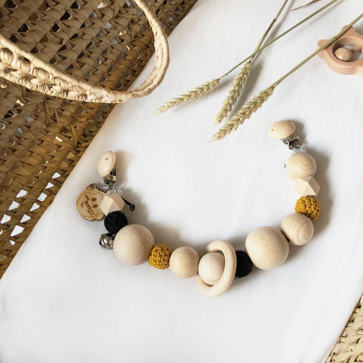 Little Monkey Shop - Wagenspanner - Oker & Zwart