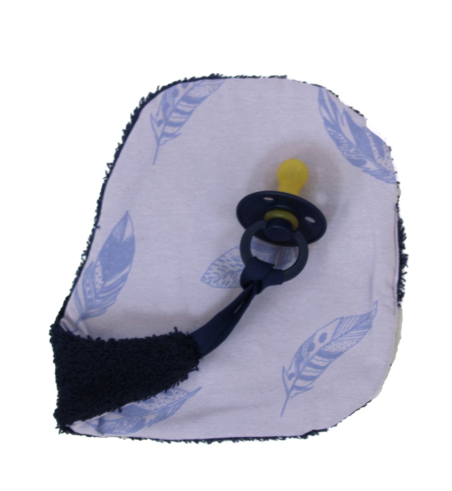 Speendoekje - Veertjes Paars