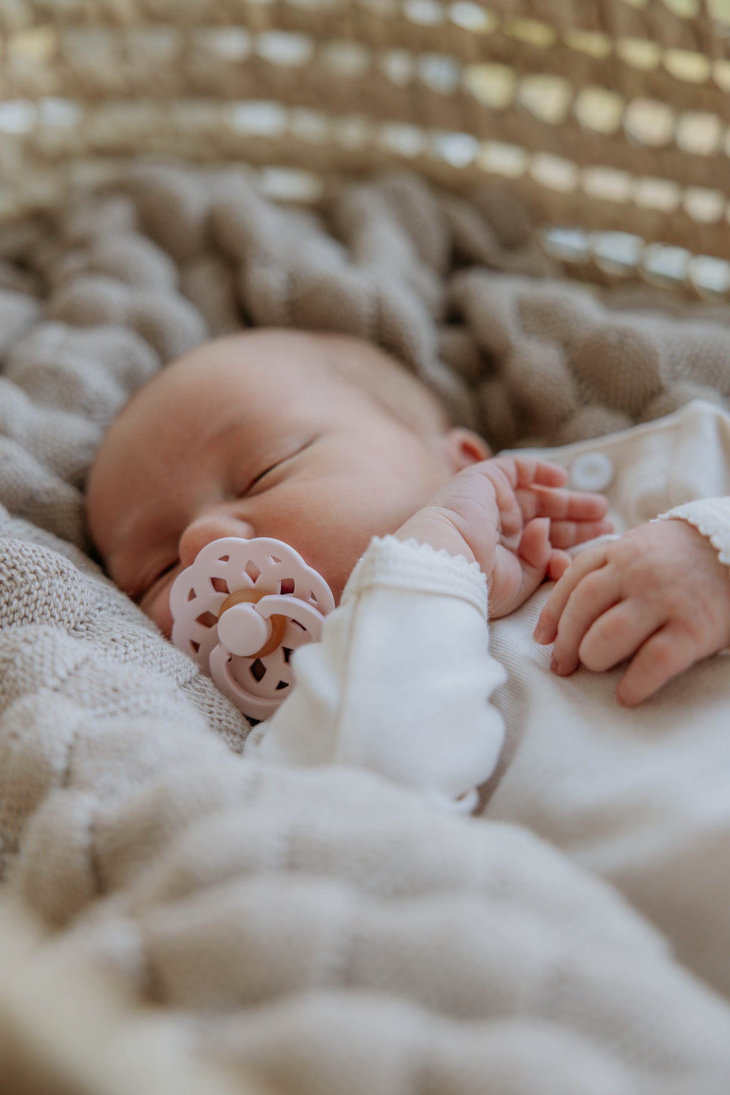 BIBS Boheme Ivory White 6-18 maanden Maat 2