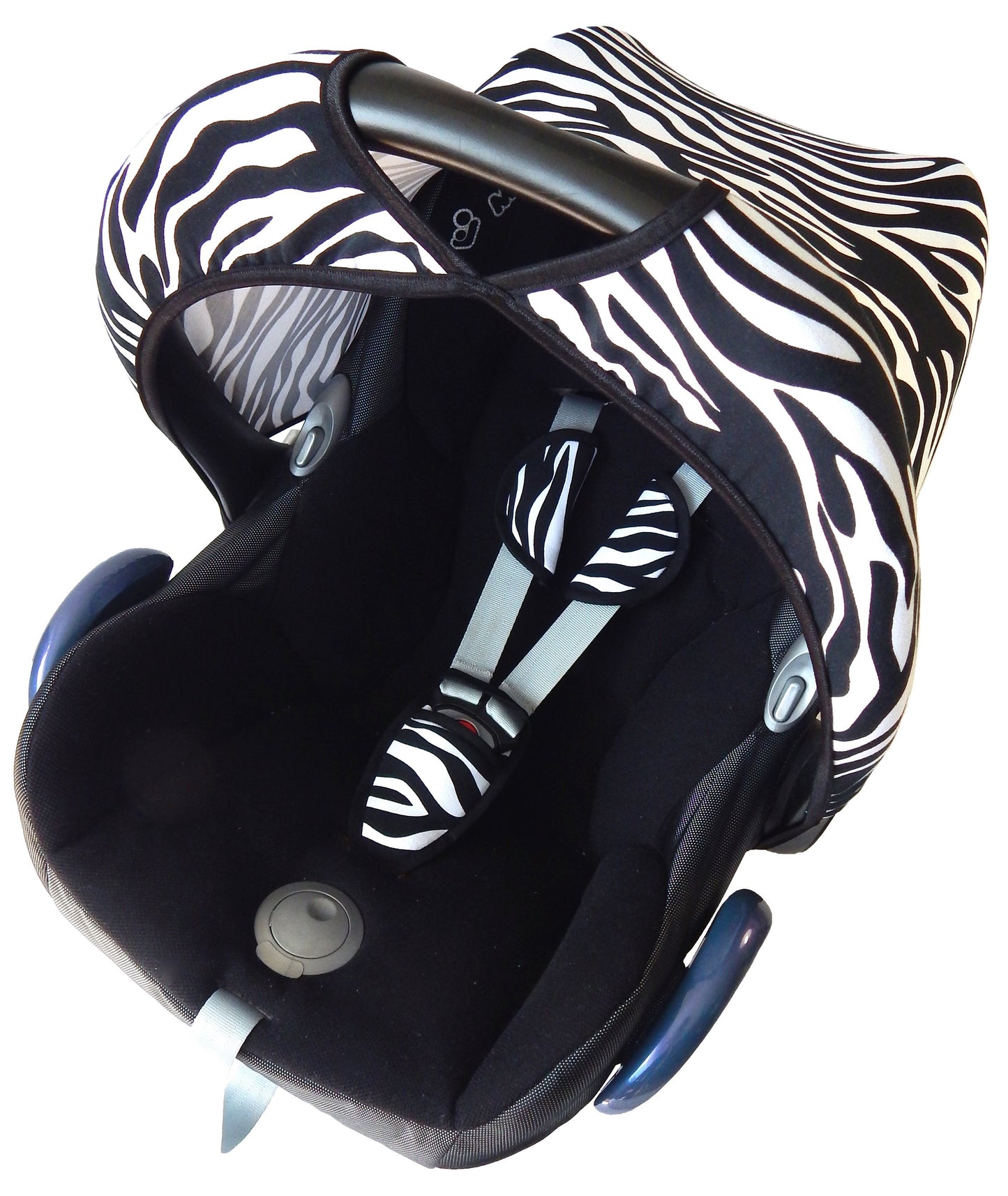Maxi Cosi Seat Belt Pads - Zebra