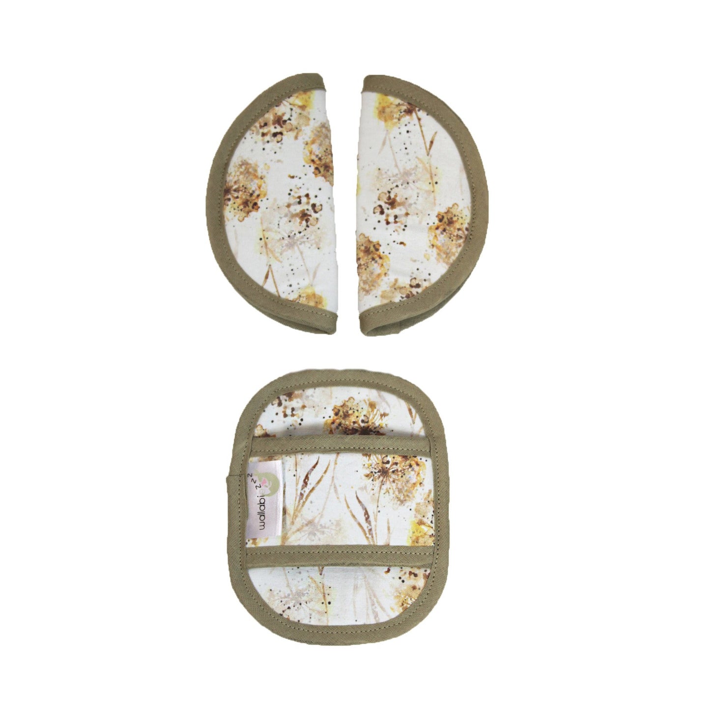 Maxi Cosi Gordelbeschermers - Dandelion Bruin / Geel