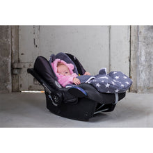 Load image into Gallery viewer, Maxi Cosi Footmuff - Gray with White Stars
