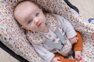 Maxi Cosi hoes - Leaves Cognac