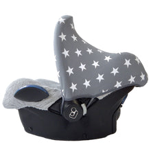 Load image into Gallery viewer, Maxi Cosi Sun Canopy - Gray with White Stars
