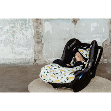 Load image into Gallery viewer, Maxi Cosi Footmuff - White with Leopards
