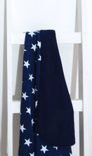 Afbeelding in Gallery-weergave laden, Babydeken - Donkerblauw met Witte Sterren
