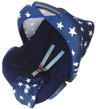 Load image into Gallery viewer, Maxi Cosi Sun Canopy - Dark Blue with White Stars
