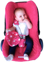Load image into Gallery viewer, Maxi Cosi cover - Terry cloth Dark Pink
