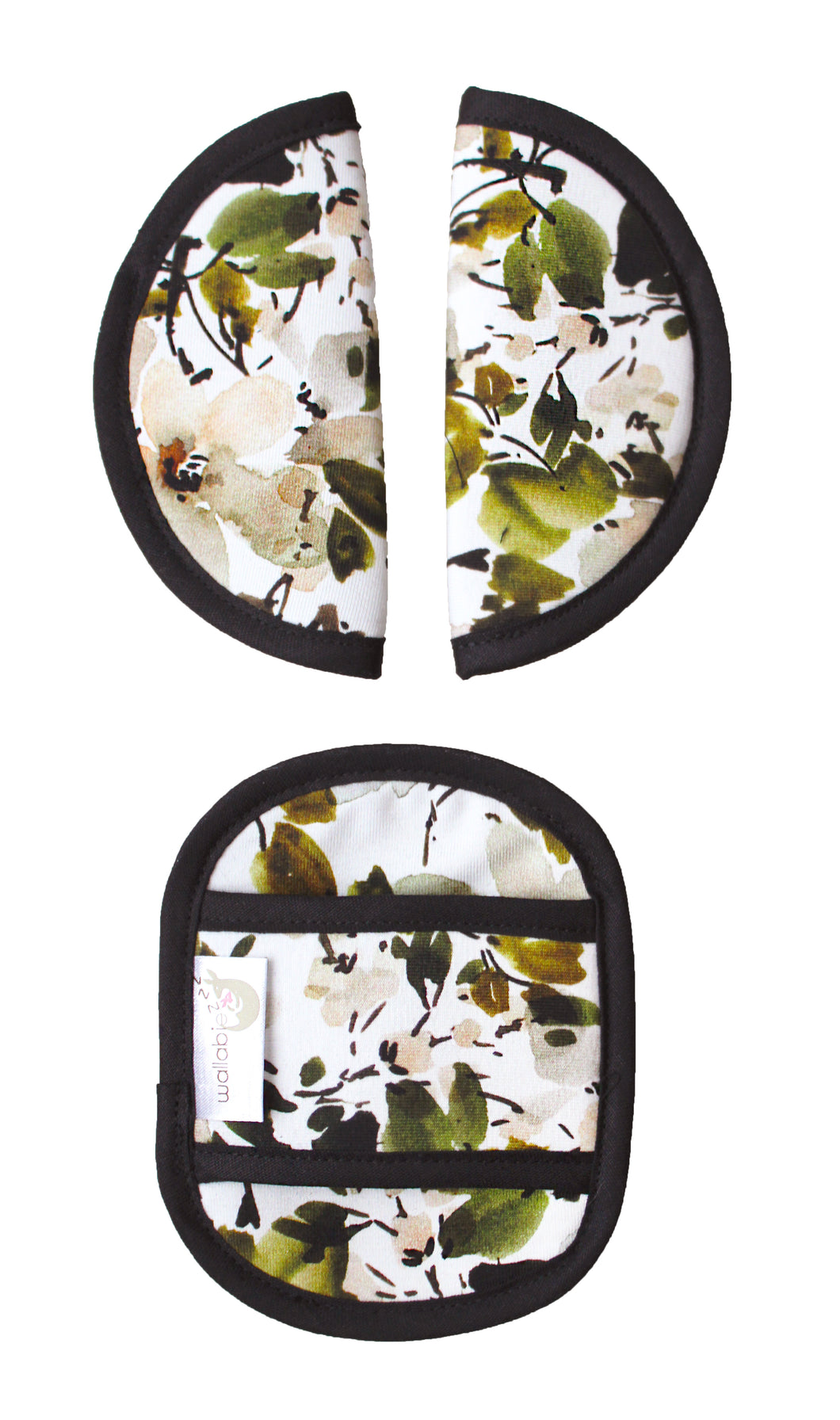 Maxi Cosi Seat Belt Pads - Apple Tree Blossom