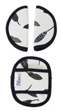 Load image into Gallery viewer, Maxi Cosi Seat Belt Padding Covers - Colored Feathers
