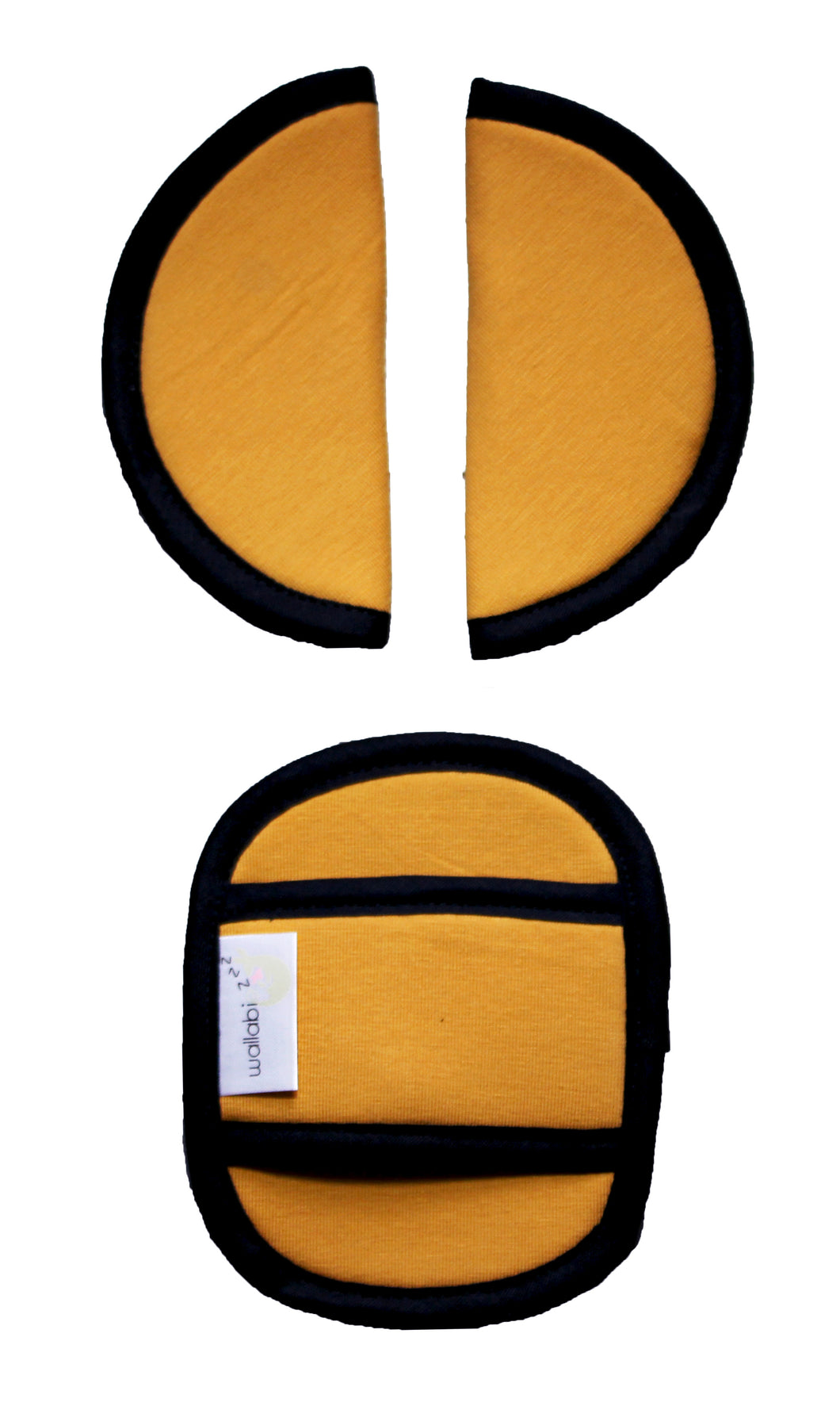 Maxi Cosi Seat Belt Pads - Ocher Yellow
