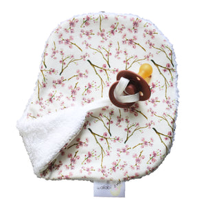 Pacifier cloth - Pink Blossom